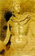 J.M.W.Turner study of the head and torso of the apollo belvedere Germany oil painting artist