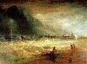 J.M.W.Turner life-boat and manby apparatus going off to a stranded vessel oil painting reproduction