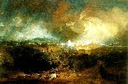 J.M.W.Turner the fifth plague of egypt painting