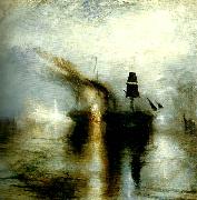 J.M.W.Turner peace burial at sea Germany oil painting artist