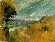 J.M.W.Turner mosel from the hillside at pallien Germany oil painting artist
