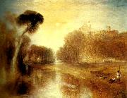 J.M.W.Turner schloss rosenau, Germany oil painting artist