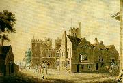 J.M.W.Turner the archbishop's palace, lambeth oil painting artist