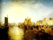 J.M.W.Turner harbour of dieppe Germany oil painting artist