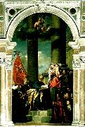 Titian pesaro altar painting