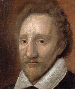 Anonymous Portrait of actor Richard Burbage painting
