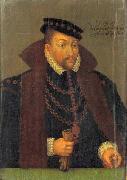 Anonymous Portrait of Johann Casimir von Pfalz Simmern painting