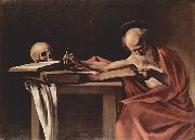 Caravaggio Hieronymus beim Schreiben Germany oil painting artist