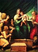 Raphael Madonna and the Fish painting