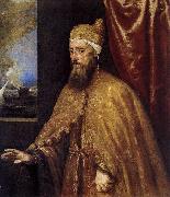 Titian Portrait of the Doge Francesco Venier oil painting on canvas