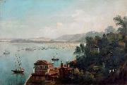 Anonymous View of the port of Bahia Germany oil painting artist