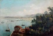 Anonymous View of the port of Bahia Germany oil painting artist