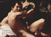 Caravaggio Johannes der Taufer Germany oil painting artist