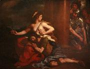 GUERCINO Samson and Delilah oil painting on canvas
