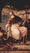 Titian Hl. Johannes Evangelist und der Almosen Germany oil painting artist