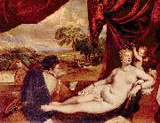 Titian Venus und der Lautenspieler Germany oil painting artist