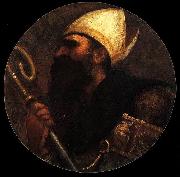 Titian St Augustine Germany oil painting artist