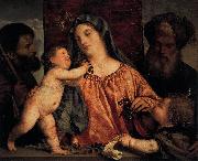 Titian Madonna of the Cherries Germany oil painting artist