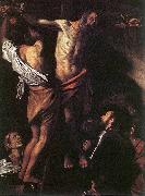 Caravaggio Crucifixion of Saint Andrew painting