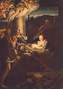 Correggio Nativity oil