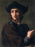 Pontormo Portrait of an Engraver of Semi Precious Stones Germany oil painting artist