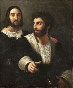 Raphael Self portrait with a friend Germany oil painting artist