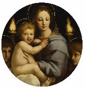 Raphael Madonna of the Candelabra painting