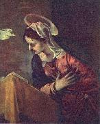 Tintoretto Maria Verkundigung oil painting on canvas