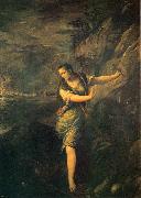 Titian St Margaret and the Dragon Germany oil painting artist