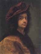 Baciccio Self-Portrait oil