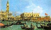 Canaletto The Basin of San Marco on Ascension Day oil
