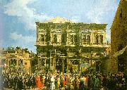 Canaletto Venice: The Feast Day of St. Roch Germany oil painting reproduction