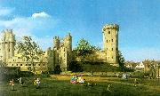 Canaletto Warwick Castle- The East Front Germany oil painting artist