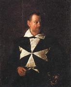Caravaggio Portrait of a Knight of Malta Germany oil painting artist