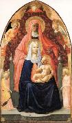 MASACCIO St.Anne Metterza Germany oil painting artist