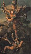 Raphael St.Michael Victorious,known as the Great St.Michael oil painting on canvas