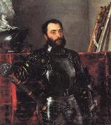 Titian Portrait of Francesco Maria della Rovere oil