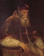 Titian Pope Paul III painting