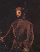 Titian Portrait of Ippolito de'Medici in a Hungarian Costume Germany oil painting artist