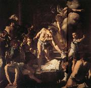 Caravaggio Martyrdom of St.Matthew Germany oil painting artist