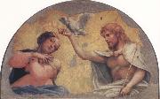 Correggio Coronation of the Virgin oil