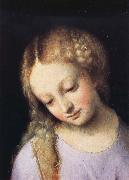 Correggio Details of Madonna and Child with the Young Saint John Germany oil painting artist