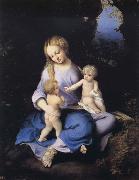 Correggio Madonna and Child with the Young Saint John Germany oil painting artist