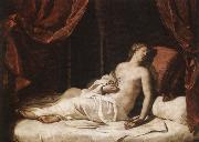 GUERCINO The Dying Cleopatra oil painting on canvas