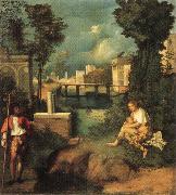 Giorgione The Tempest Germany oil painting artist