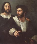Raphael Portrait of the Artist with a Friend (mk05) oil painting picture wholesale