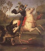 Raphael George Fighting the Dragon (mk05) Germany oil painting artist