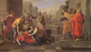 Poussin The Death of Sapphira (mk05) Germany oil painting artist