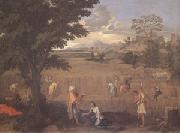 Poussin Summer or Ruth and Boas (mk05) Germany oil painting artist