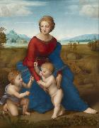Raphael Madonna of the Meadows (mk08) oil painting on canvas